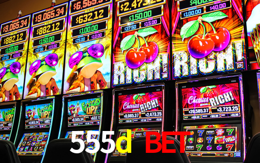 Interface do App 555d bet